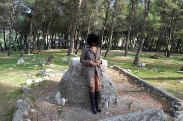 Foto publica di exibizionista